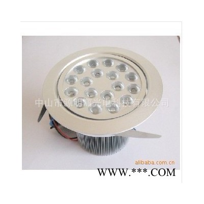 ** 高品质 车铝 LED大功率18W天花灯 LED筒灯