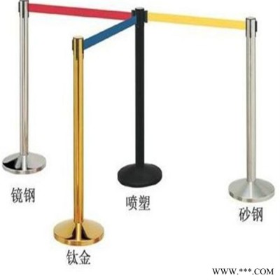 天恒博达可移动围栏 不锈钢伸缩围栏  伸缩护栏一米线