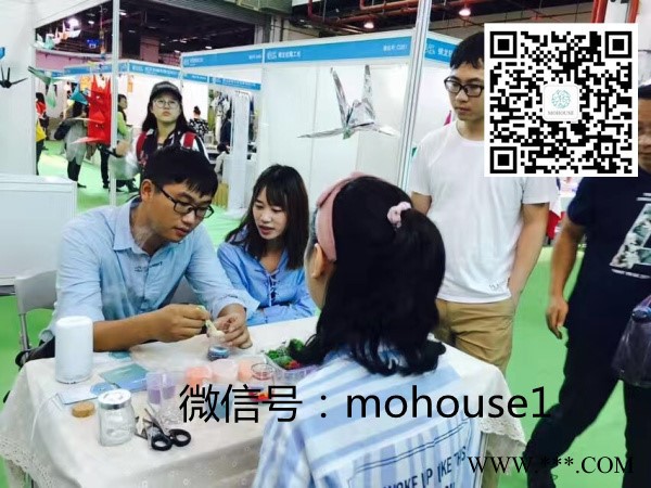 上海国际手工展会—来自墨饰居创意花店展位的温情一幕 永生花图3