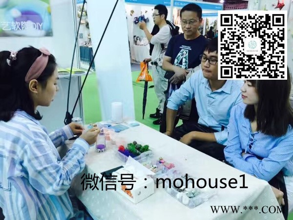 上海国际手工展会—来自墨饰居创意花店展位的温情一幕 永生花图2
