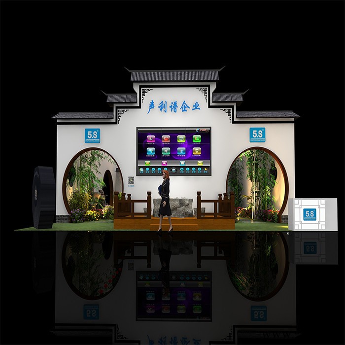 唐吉展览服务定制展位搭建 标摊内部搭建欢迎咨询图2