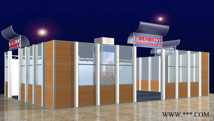 组合展位 组合异型标摊 展会特装展位 设计搭建展会设计拉布卡布展架 铝合金型材展架 厂家直接展位展摊 可定制展会专用架图2