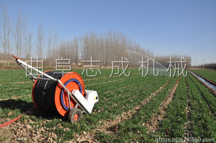 厂家新款JP50-180卷盘式喷灌机移动种田大户桁架式浇地设备图5