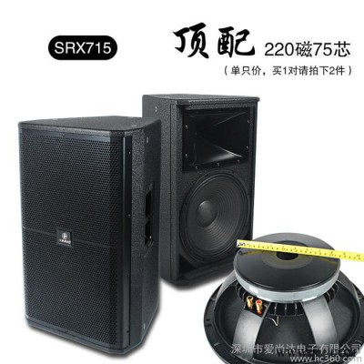 爱尚达 双15寸音箱 全频大功率音箱 婚庆舞台演出专业音响
