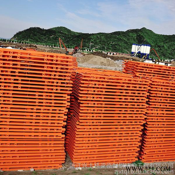 海上施工平台贝雷架 **321型贝雷片 钢便桥  桁架贝雷梁