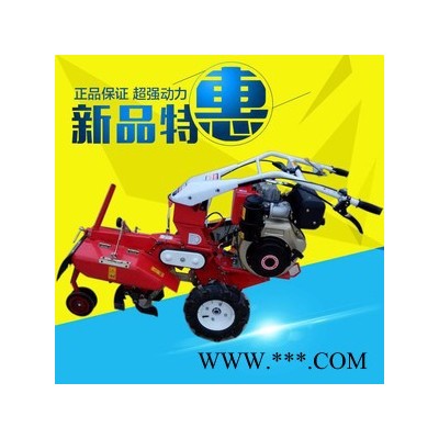 开沟培土机省时省力灵活 农机展位小型水稻收割机割晒机割富兴