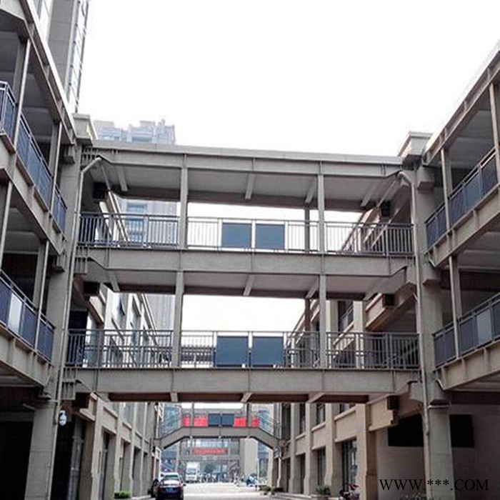 旭宏 钢结构连廊 钢结构桁架 佛山旭宏钢结构 钢结构天桥  走廊图7
