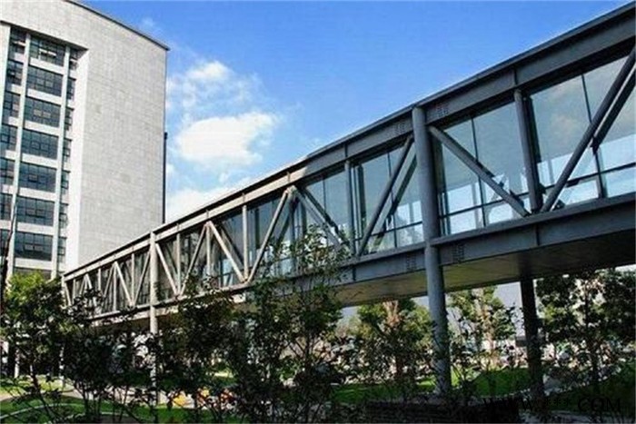 旭宏 钢结构连廊 钢结构桁架 佛山旭宏钢结构 钢结构天桥  走廊图3