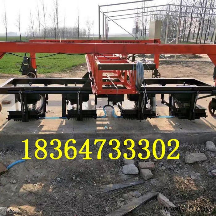 百一桁架刻纹机 辊道式马路刻纹机 桁架沥青路面刻缝机图7