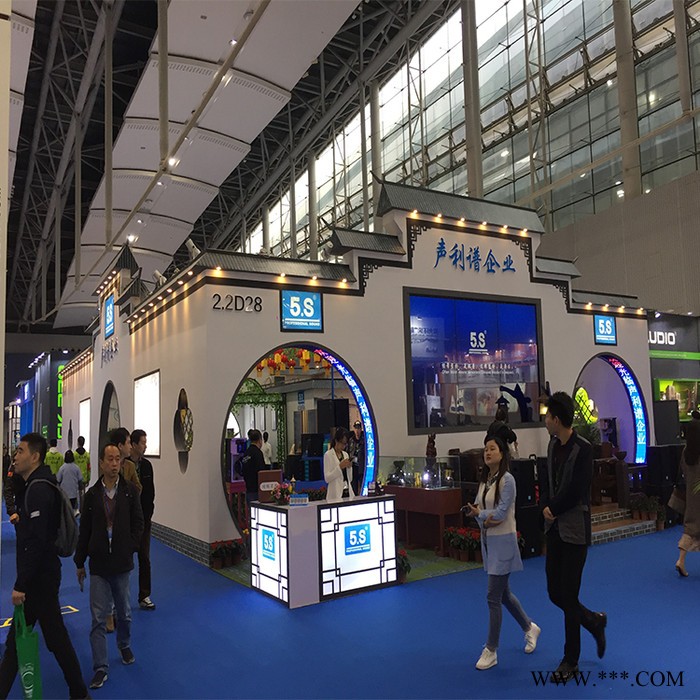 唐吉展览桁架设计搭建 装修展台 展台制作工厂 装修展台工厂图3