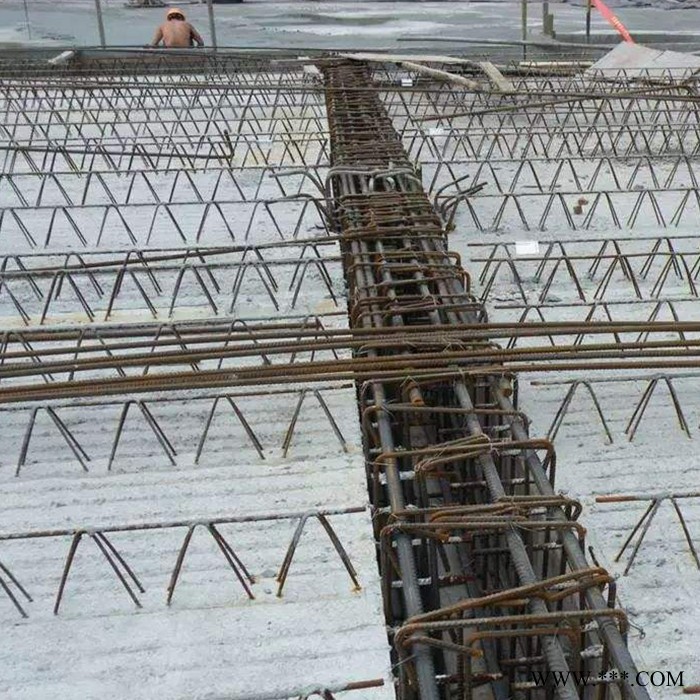 德泰叠合板 **TD型钢筋桁架楼承板 铁路混凝土道轨预制叠合板图2