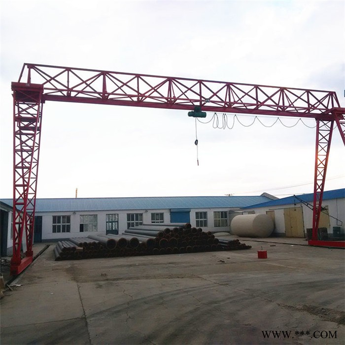 厂家热卖MHh型5吨桁架式龙门吊 室外5吨花架式龙门吊3吨5吨抗风能力强欢迎订购 16吨桁架式龙门吊图1