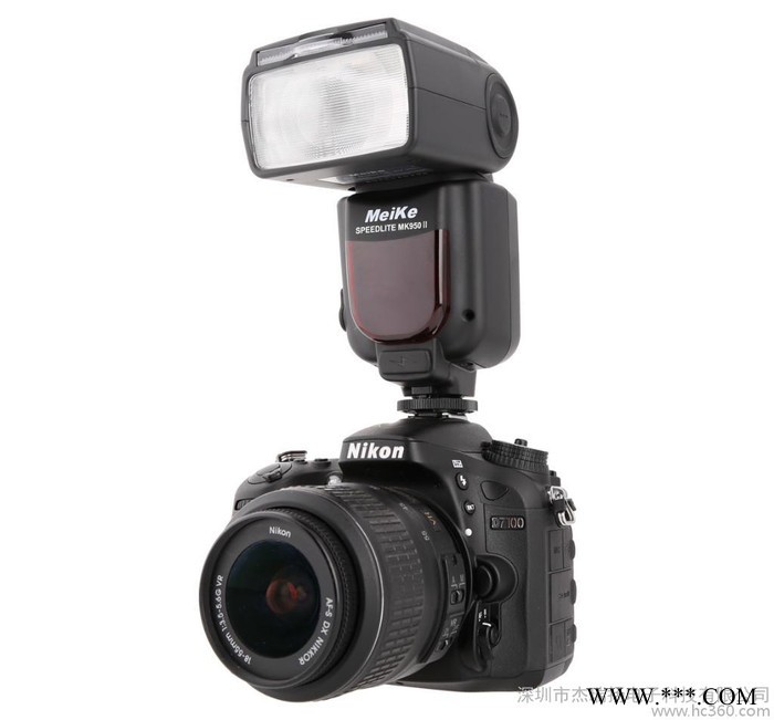 供应美科MK-950II尼康单反相机外接机顶闪光灯图2