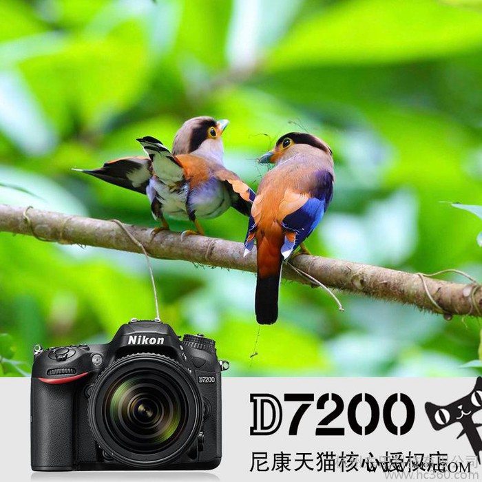 Nikon/尼康D7200套机 18-200镜头单反相机 高图2