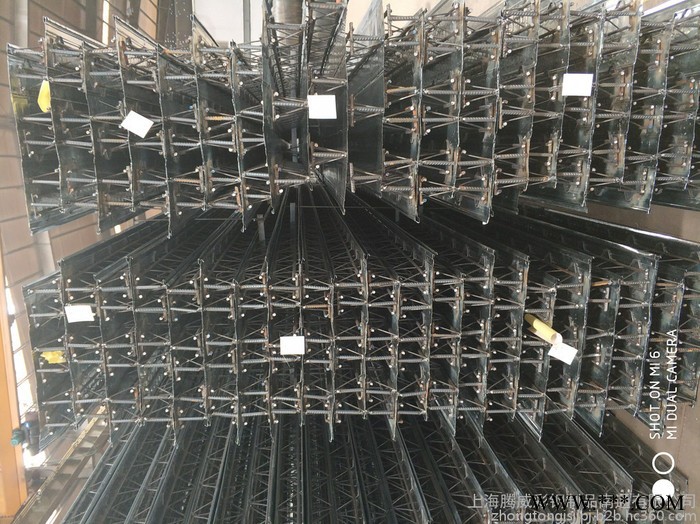 南通腾威TD5-90 钢筋桁架楼承板 装配式建筑新材料 拆卸式桁架楼承板 150-2117-5097图2