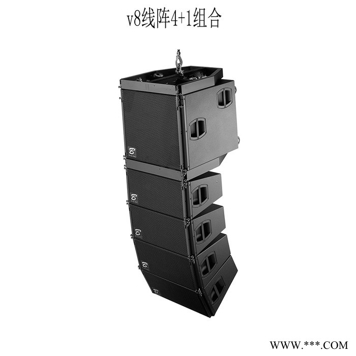 佛山市贝拉利（beilarly ）专业音响设备厂家V8双10寸全频线阵音响安装便利专业舞台线阵音箱酒吧宴会厅线阵音响系统图4
