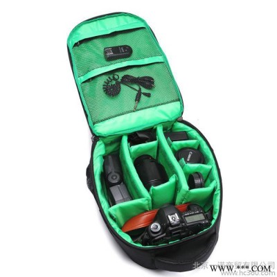 泰格奴新款单反摄影包双肩包专业防盗尼康佳能单反相机包防水背包
