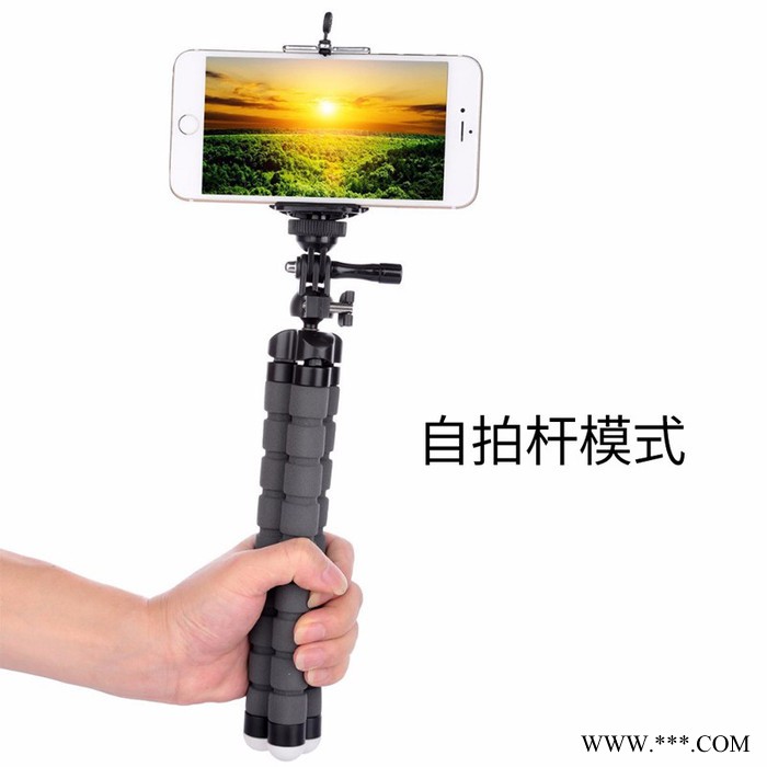 劲捷KT-600S**大号海绵章鱼八爪鱼三脚架 单反相机手机三脚架跨境**图5