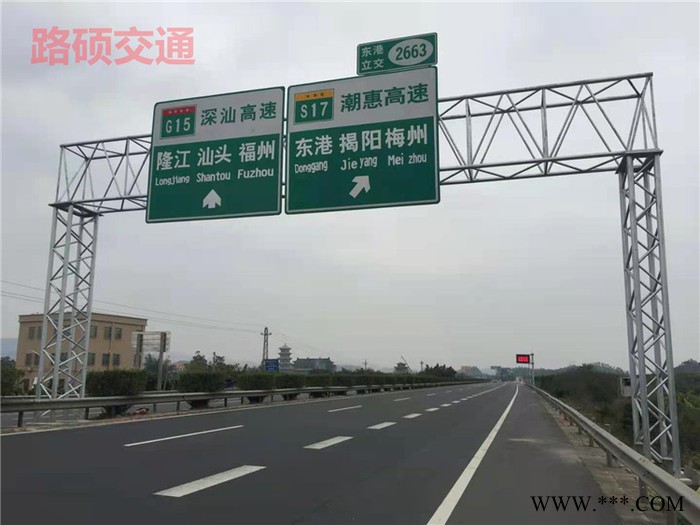 路硕377 高速龙门架 高速限宽架 高速限高架 高速管桁架 全国供应图2