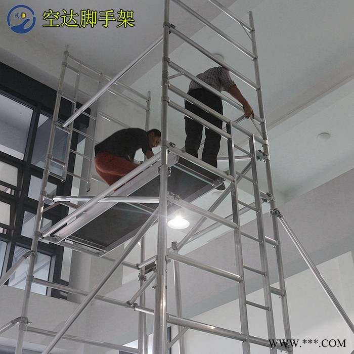 深圳福城龙华铝合金脚手架10米,优惠促销铝合金桁架脚手架图4