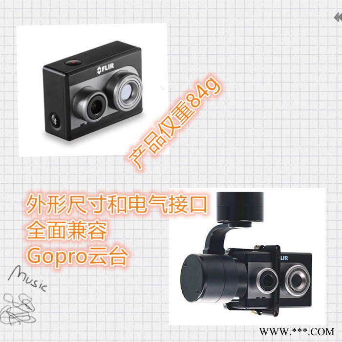FLIR DUO 运动相机红外热像仪无人机用兼容GOPRO云台一体热像仪FLIR DUO-R测温升级版加3000元图3