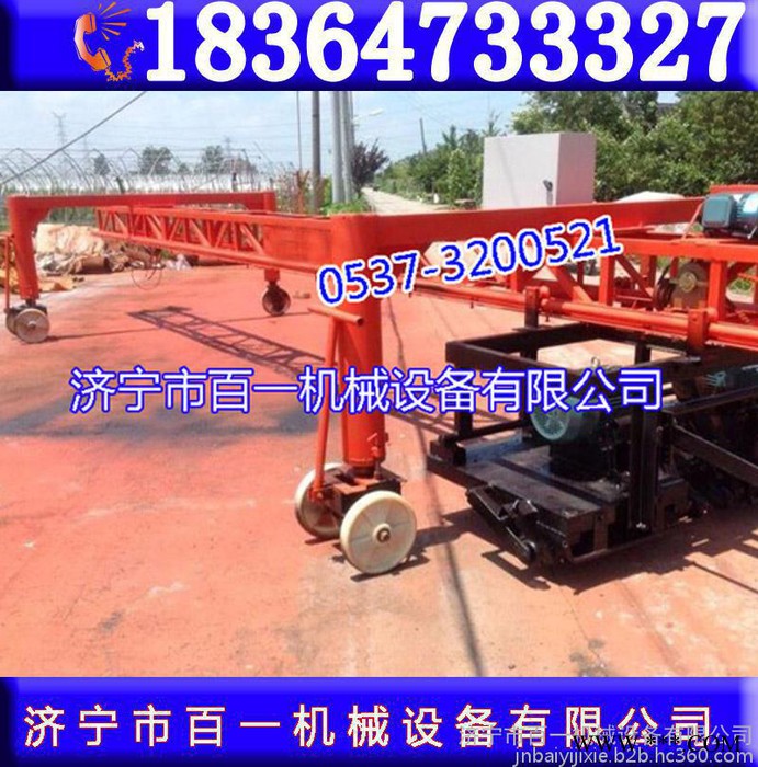 **悬轨式路面刻纹机 大型桁架刻纹机 电动刻纹机百一造图3