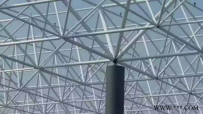 加工设计网架结构 螺栓球网架  焊接球网架  管桁架图5