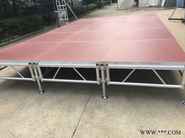 江苏强宇国标6061-T6标准航空铝 铝合金舞台活动舞台铝合金舞台 桁架轻便的舞台铝合金桁架 铝合金舞台图3