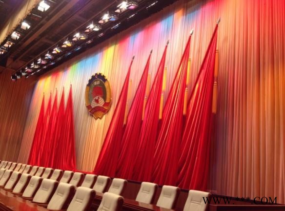 江苏科瑞特舞台幕布 防火阻燃 免费寄样