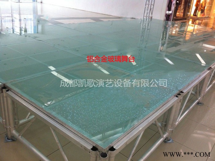 雷亚婚庆舞台t台背景桁架圆形升降演讲s型折叠舞台铝合金玻璃舞图3