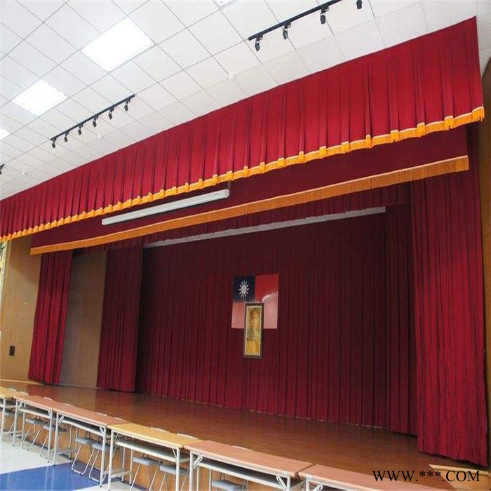 巴中达州学校舞台幕布定制巴中达州学校电动舞台幕布可邮寄样品 舞台幕布厂家图4