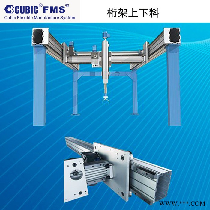 CUBIC桁架式机械手、桁架上下料、桁架机器人、上下料机械手、龙门式机械手 **可定制图1