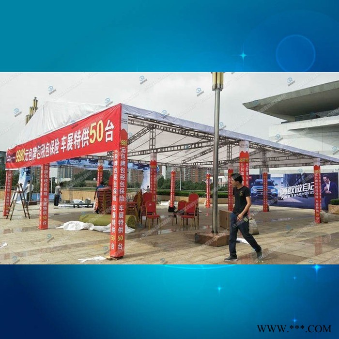 济南森科6061-T6 婚庆小桁架铝合金钢铁桁架展架背景架尺寸图2
