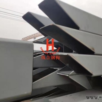 供应山东管桁架加工沧州纵合钢构管桁架加工基地弧形桥梁钢结构