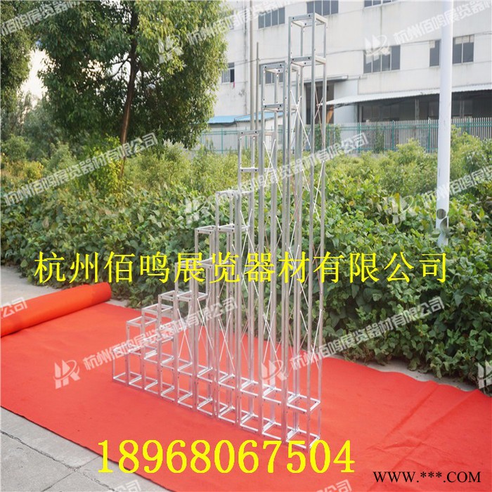 供应佰鸣合唱台 钢铁桁架桁架婚庆桁架舞台桁架广告背景架钢铁行架航架快装折叠雷亚铝合金