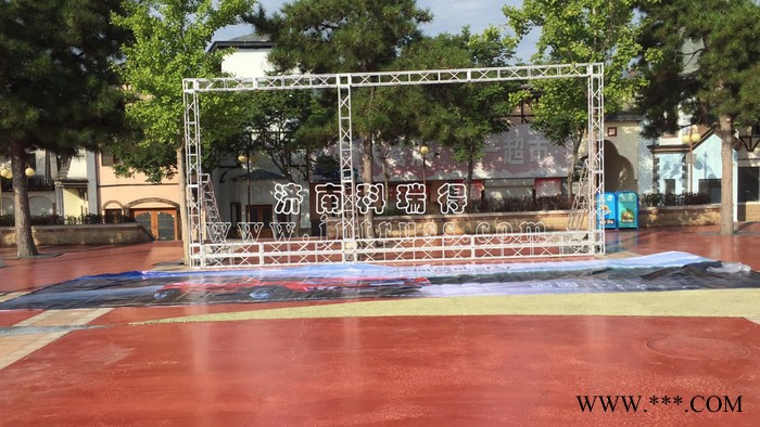 科瑞得 小铝架**铝合金小桁架方管铝架圆管铝架背景桁架广告喷绘展架图4