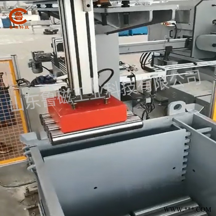 电永磁夹具多关节机器人自动化抓夹电永磁吊具桁架机械手夹持 搬运电永磁吸盘图2