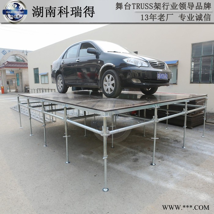 湖南铝合金桁架舞台架子灯光架雷亚音响架龙门架铝板桁架定制厂家热镀锌方管桁架加固舞台桁架演出舞台婚庆背景架桁架**批发图3