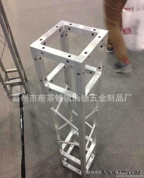 直销铝合金桁架舞台灯光架子四方桁架展览展示架行架卡扣舞台图2