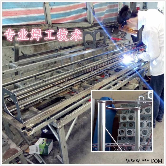 桁架圆管桁架广告桁架舞台桁架舞台架子背景架舞台背景架展架搭建图2