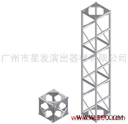 供应星发铝合金灯架螺丝式铝合金灯架 铝桁架