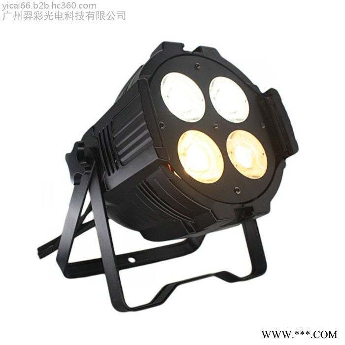 羿彩光电YC-C450 4眼50W面光帕灯 LED面光灯 婚庆租赁演出KTV包房等工程补光侧光灯 舞台灯光图1