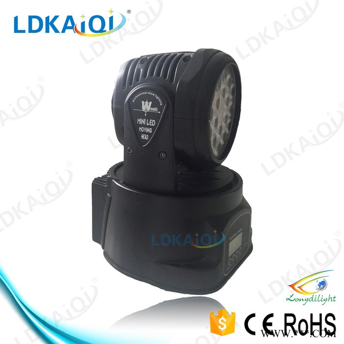 隆迪灯光LD-2103B LED MINI 18x3/1W摇头灯 专业舞台灯光 KTV灯迷 你摇头灯图3