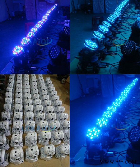 隆迪灯光LD-2103B LED MINI 18x3/1W摇头灯 专业舞台灯光 KTV灯迷 你摇头灯图2