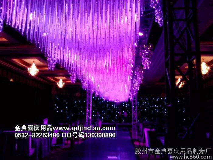 供应安徽江苏浙江福建山东青岛胶州金典桁架长廊缎带条婚庆用品批发 婚庆道具批发图3