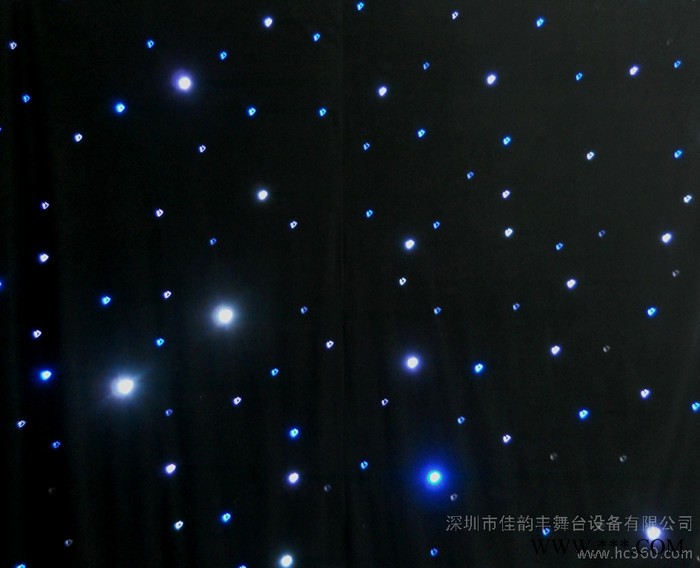 供应JYFLED星空幕布舞台幕布 星空幕布 幕布 舞台大幕图6