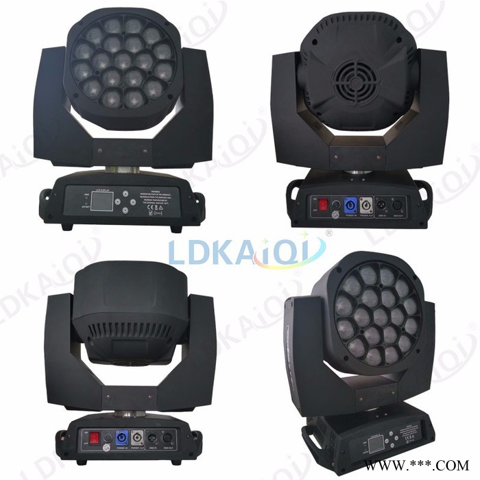 凯奇隆迪 LD-2122G-19 19X15w蜂眼摇头灯  19颗调焦LED染色灯 LED大蜂眼灯 舞台灯光图2
