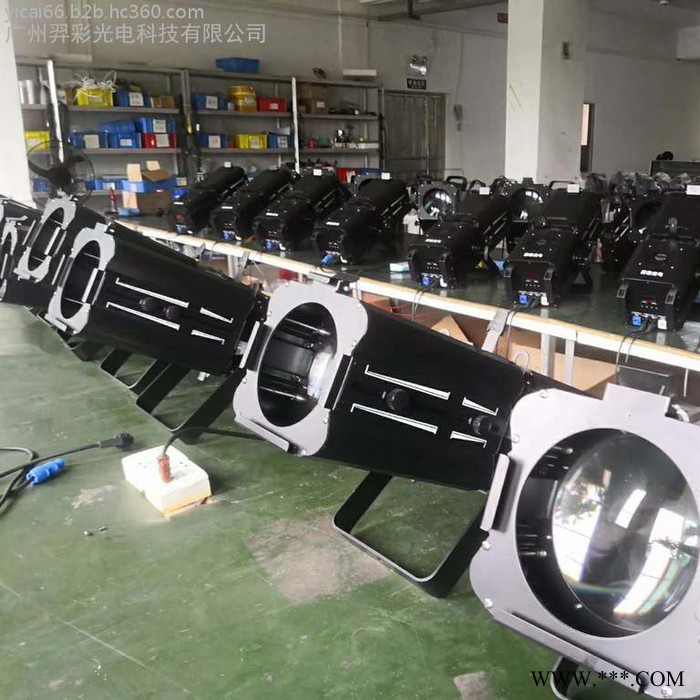 羿彩光电YC-200CA 200W成像灯LED切割灯电视演播厅摄影棚娱乐场所演出舞台T台走秀工程舞台灯光图2