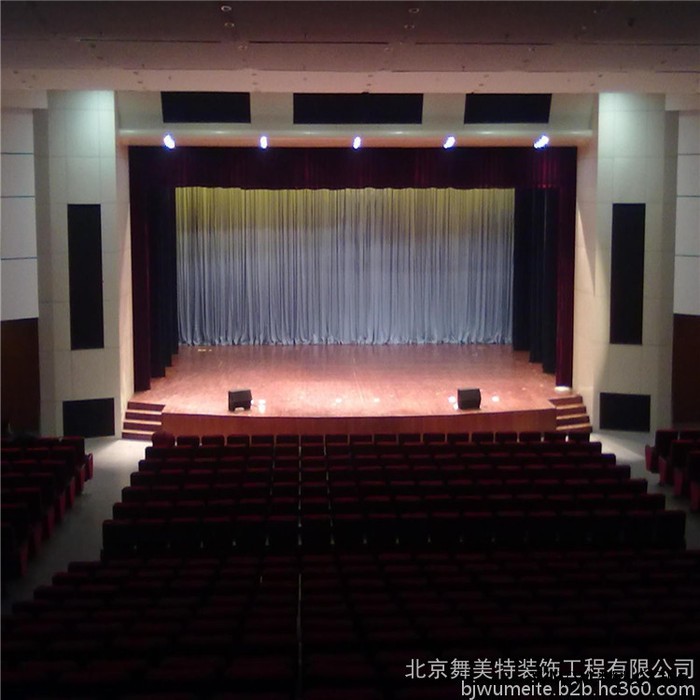 舞美特 北京专业制作电动舞台幕布/阻燃幕布/礼堂会议幕布/电动轨道厂家舞台幕布图6