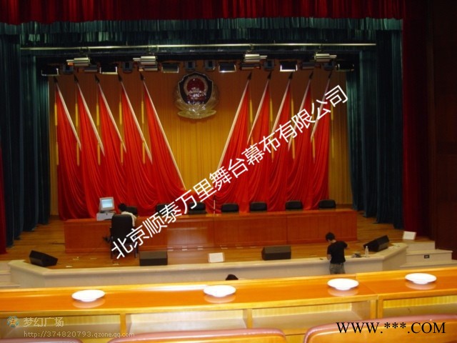 顺泰万里**阻燃舞台幕布 **防火幕布供应商图5